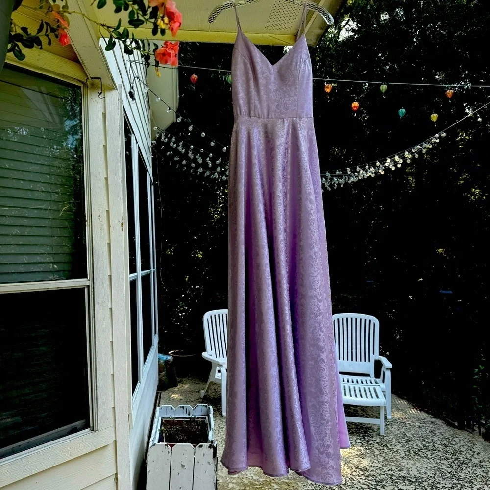 purple and silver dress Quinceanera Dress 1679 by Dancing Queen Lilac / XSmall